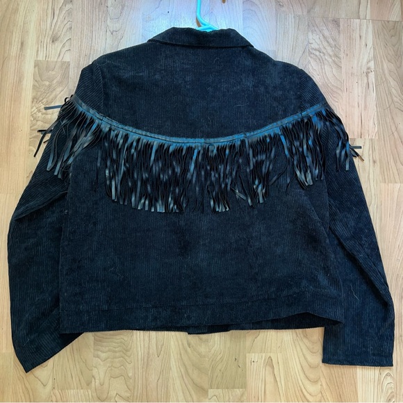 Black Tassle Western Jacket - Picture 7 of 7